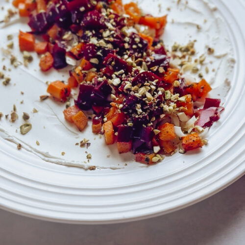 Roasted Butternut Squash & Beet Platter