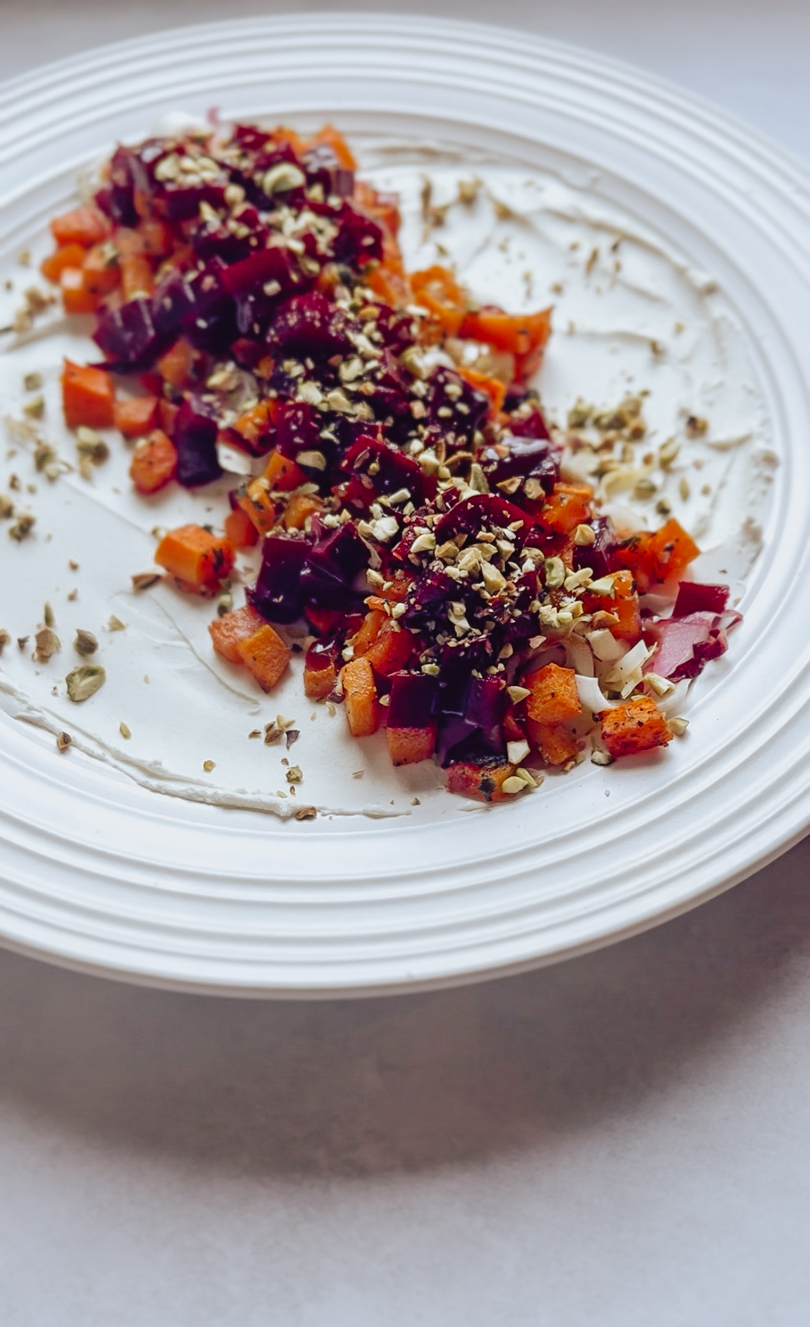 Roasted Butternut Squash & Beet Platter